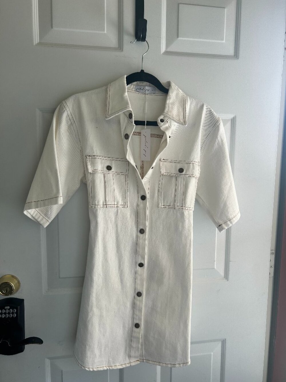 NWT Petal and Pup Hailey Denim Mini Dress- 2